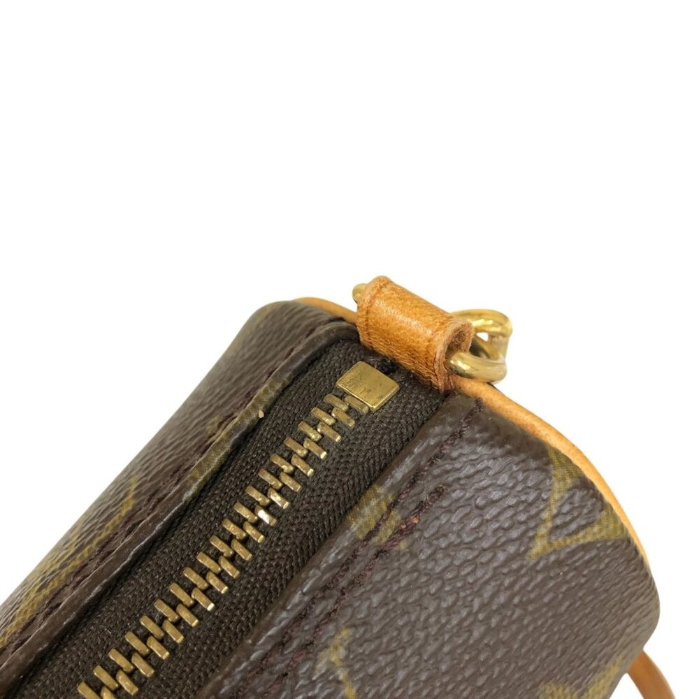 Authentic Louis Vuitton Papillon Attached Monogram Pouch/Handbag jp380-122725 - Picture 8 of 16